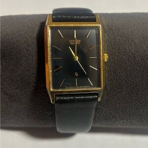 Citizen Women’s Black and Gold Quartz Watch